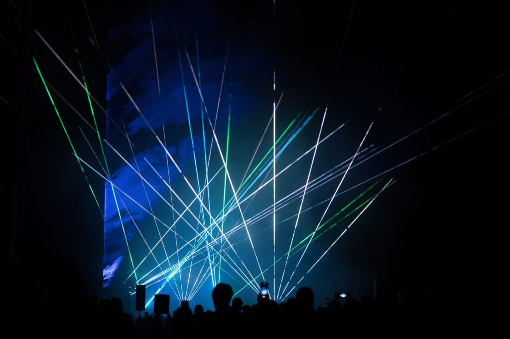 The day we traded our hearts for a mainstage anthem — outdoor festival sunset mainstage laser show