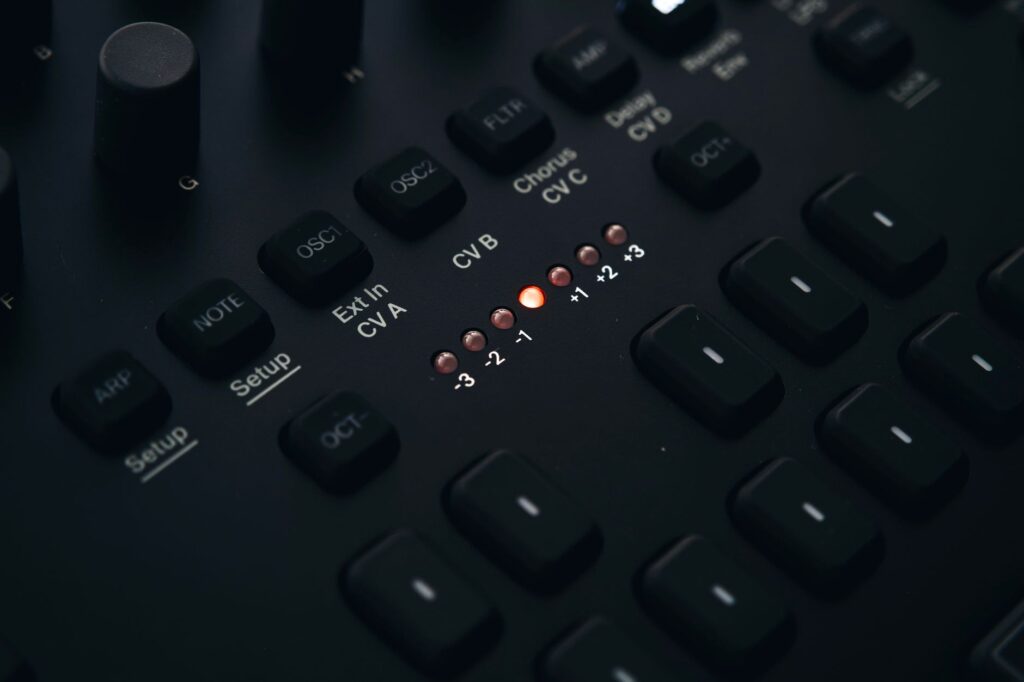 The agonizing heartbreak behind Alice Deejay's global anthem — dark recording studio vintage synthesizer mixing console