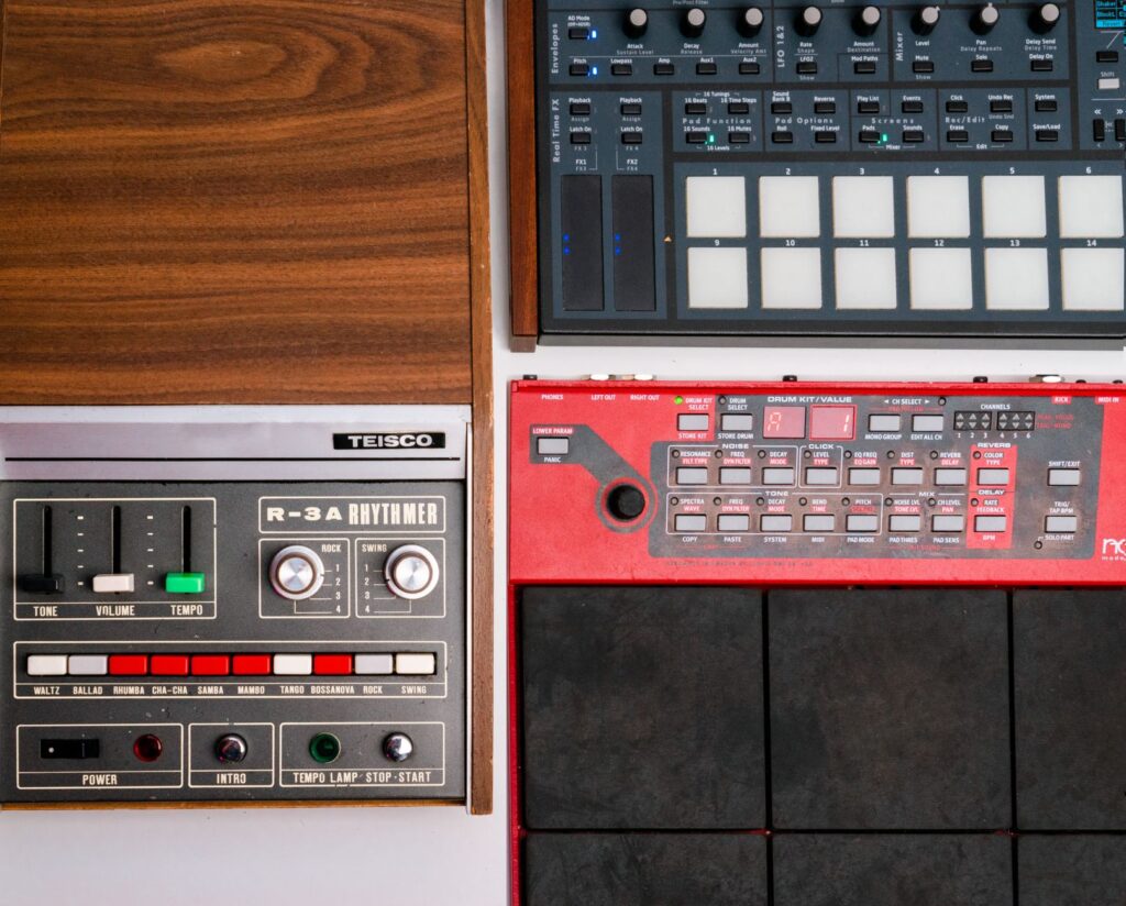 Why Gigi D'Agostino's masterpiece still defeats the algorithm — vintage analog synthesizer close up music studio